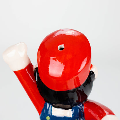 7.5″ Mario Design Ceramic Bong – Retro Gaming-Inspired Collectible [ES087WP]
