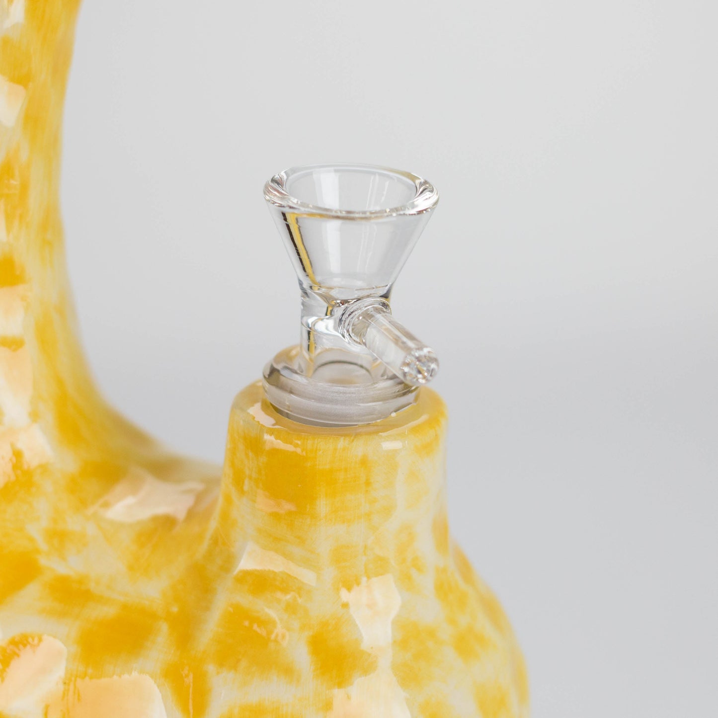 8" Vintage Jerry the Long Neck Ceramic Bong – Playful Giraffe-Inspired Design [ES093WP]