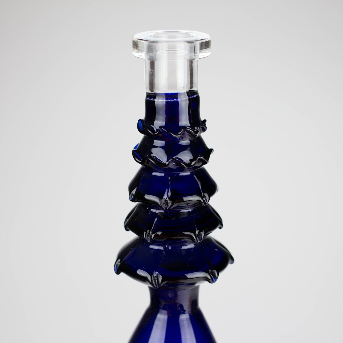 17" Enchanted Forest Glass Bong – Stemless Recycler with 14mm Bowl Joint