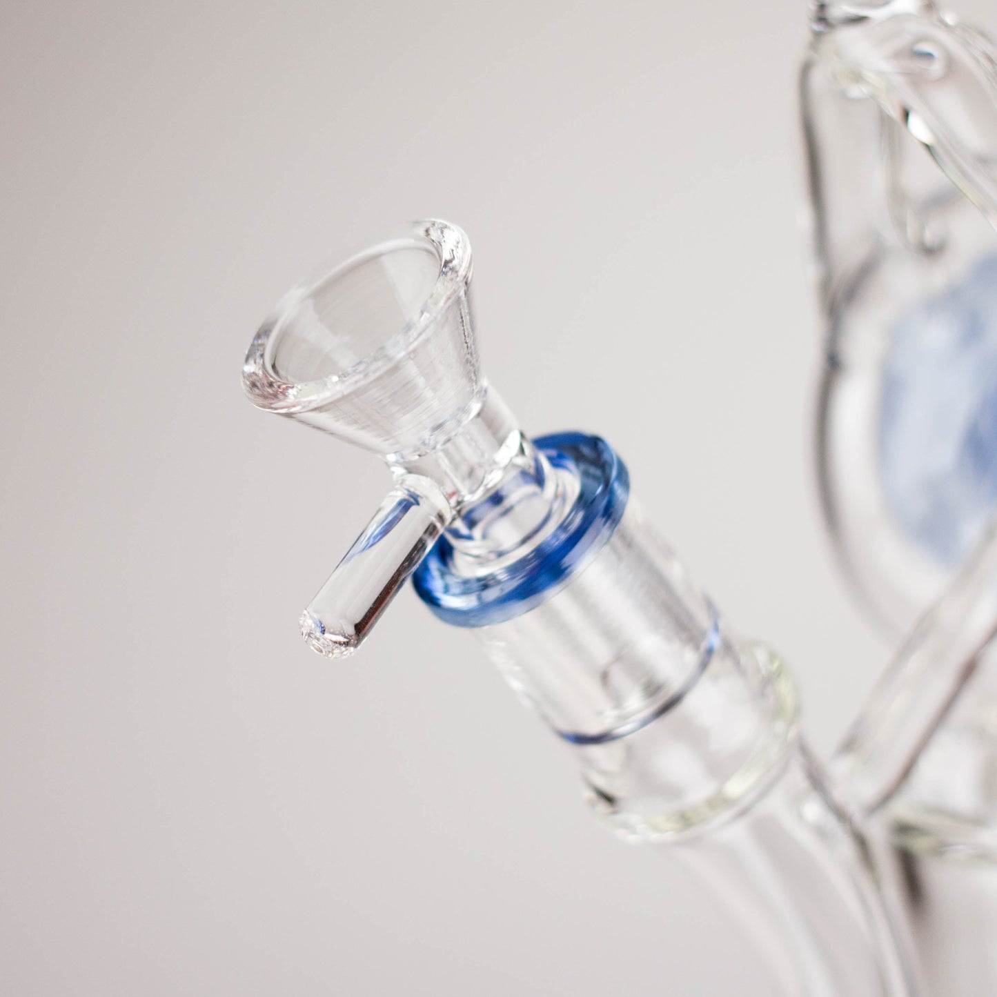 13" Telescope Coil Button Recycler Bong
