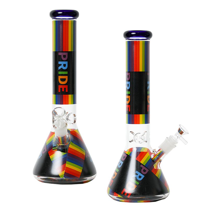 14″ 5MM Glass Beaker Bong – (LGBTQ-00x)