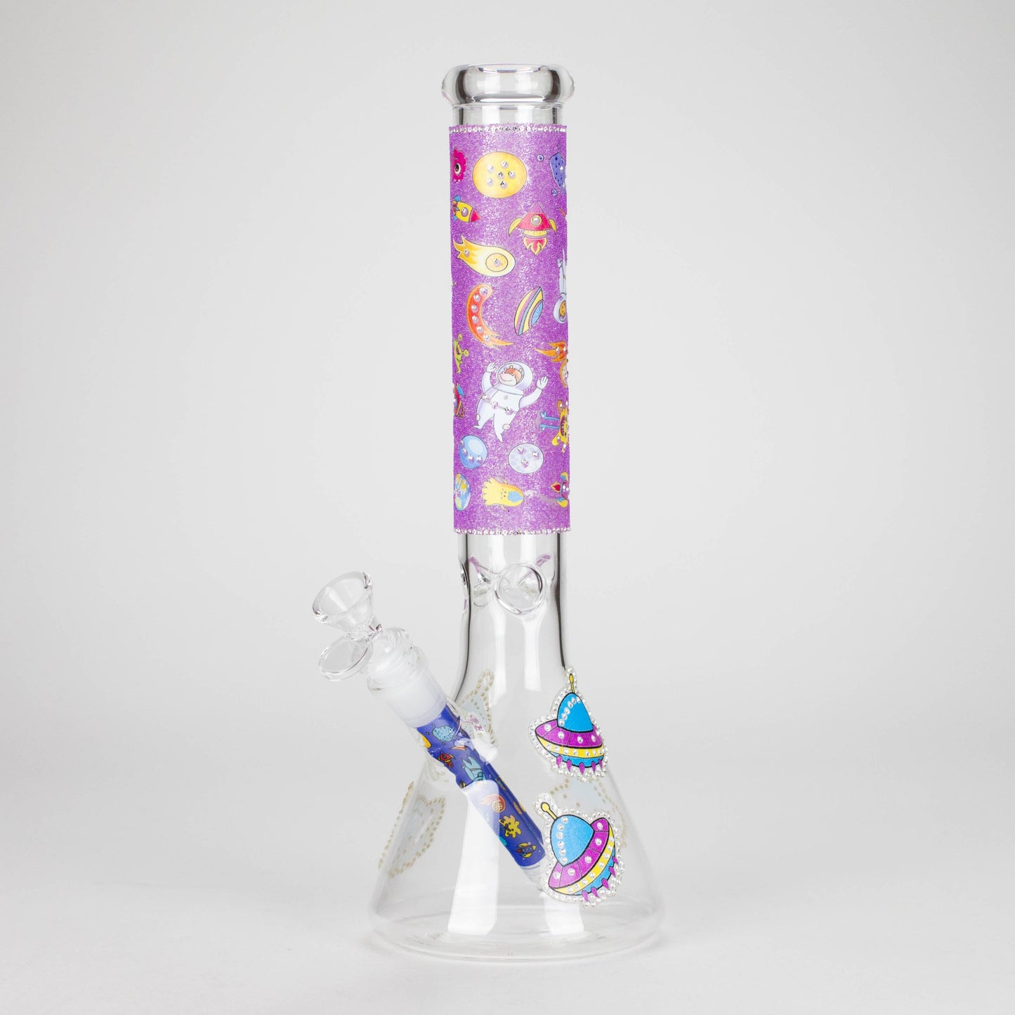 14" Stone works Beaker Base Glass Bling Bong