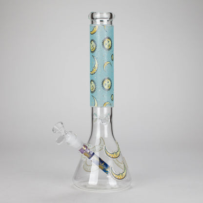 14" Stone works Beaker Base Glass Bling Bong
