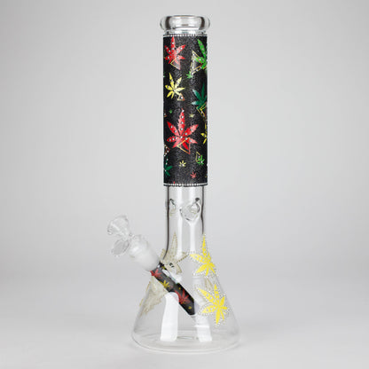 14" Stone works Beaker Base Glass Bling Bong