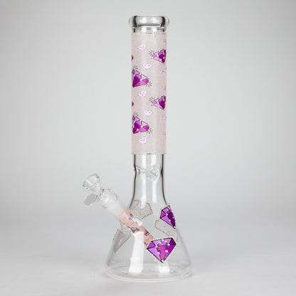14" Stone works Beaker Base Glass Bling Bong