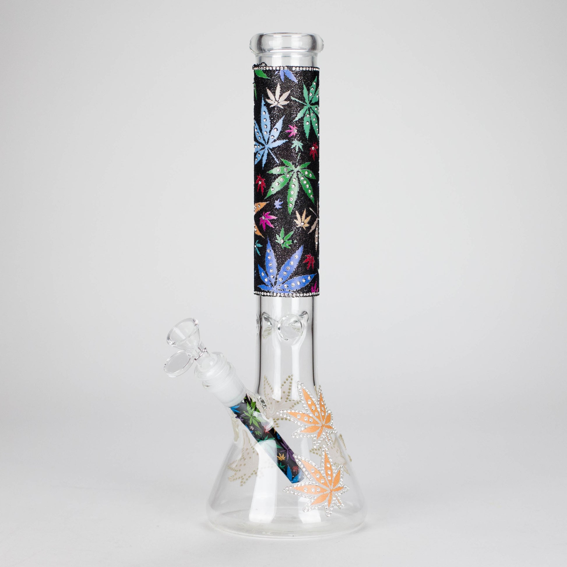 14" Stone works Beaker Base Glass Bling Bong - Hi Time