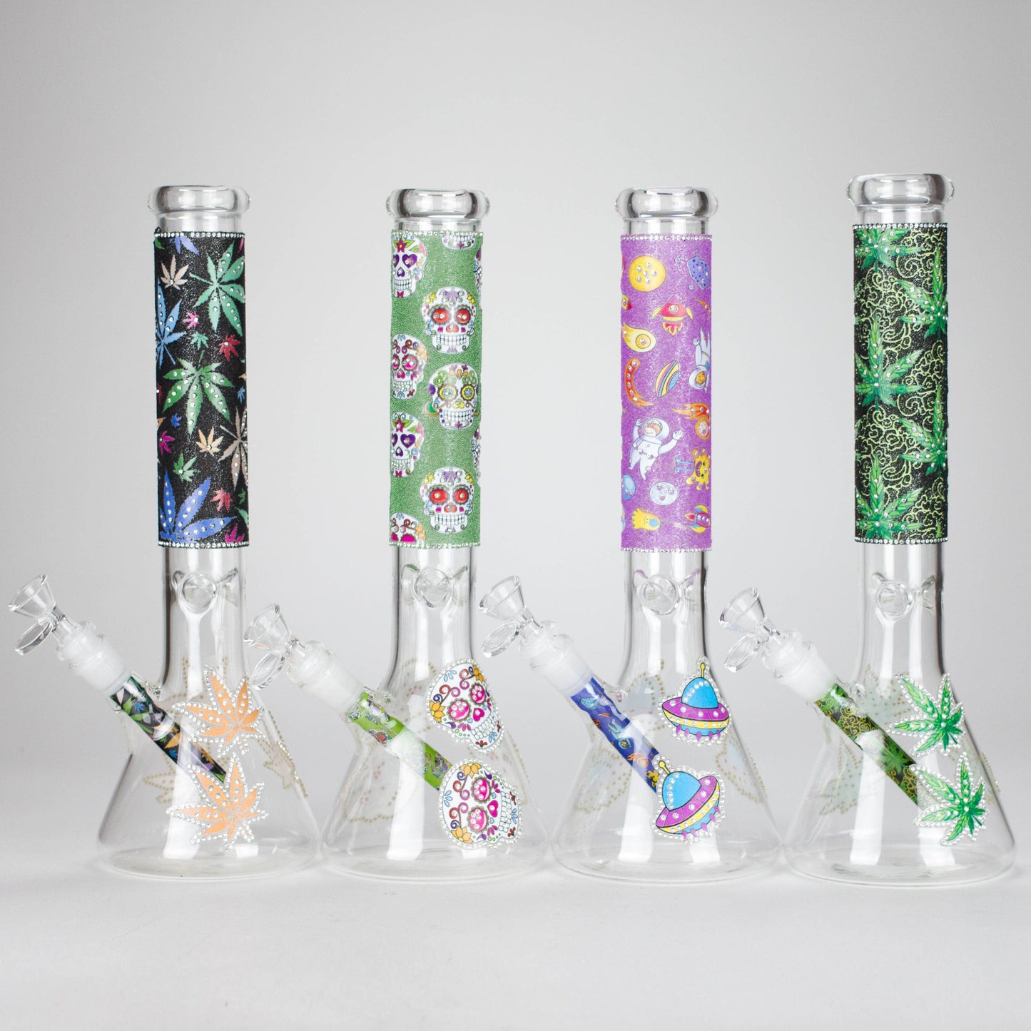 14" Stone works Beaker Base Glass Bling Bong