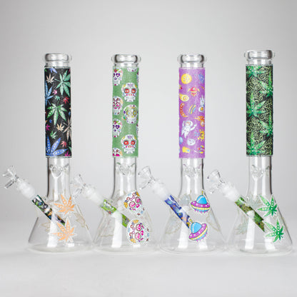 14" Stone works Beaker Base Glass Bling Bong