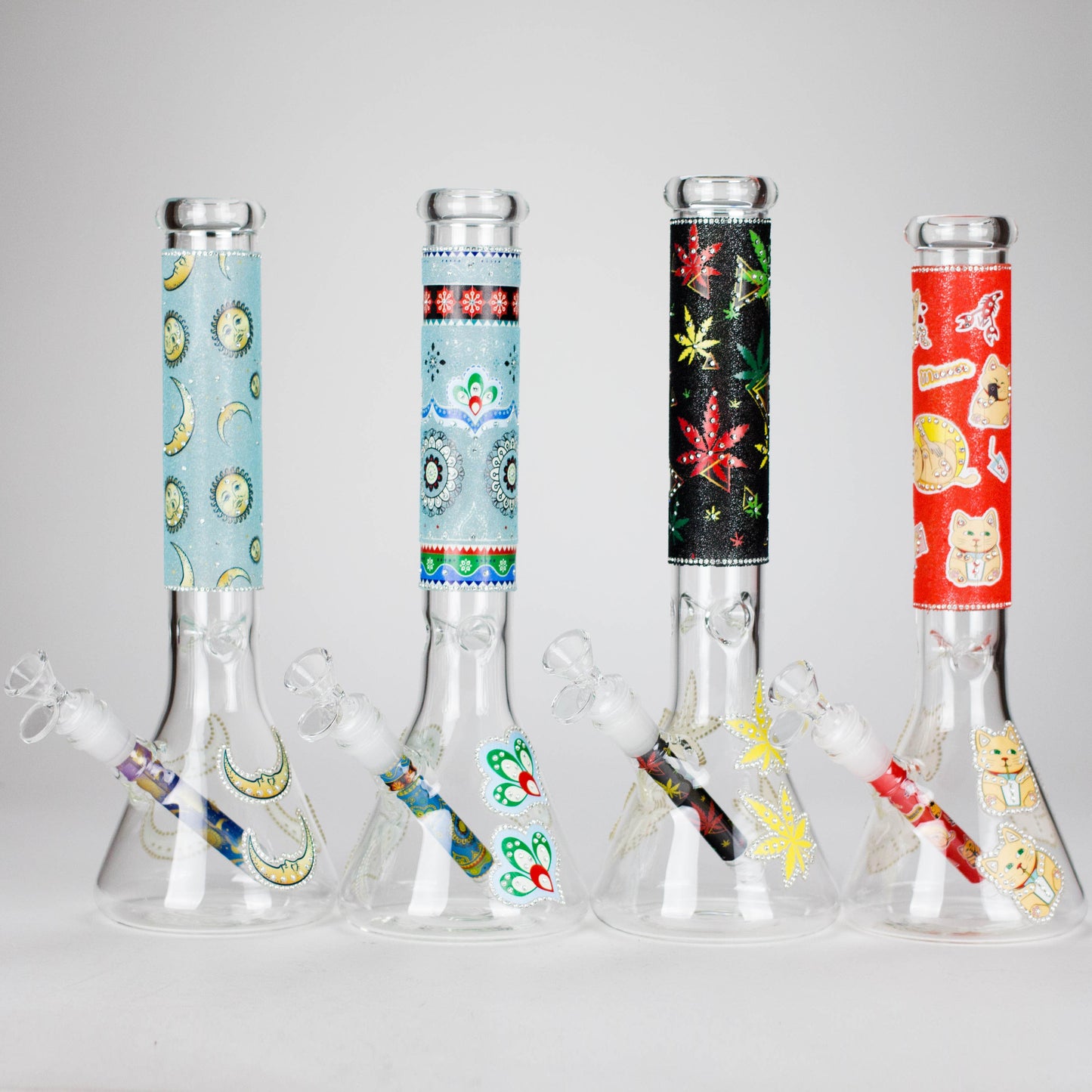 14" Stone works Beaker Base Glass Bling Bong