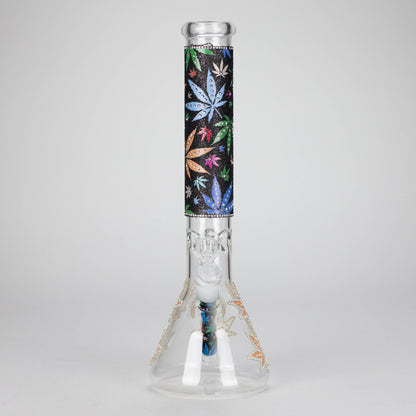 14" Stone works Beaker Base Glass Bling Bong
