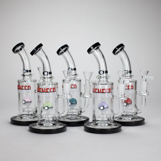 WENEED | 8" Pocket Puff Glass Bong
