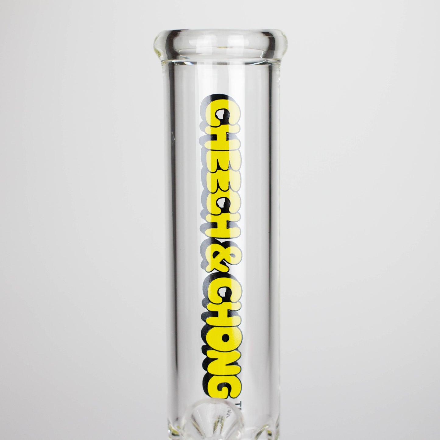 Cheech & Chong® Glass | 12" Tall Bloat On Canteen Base Water Pipe
