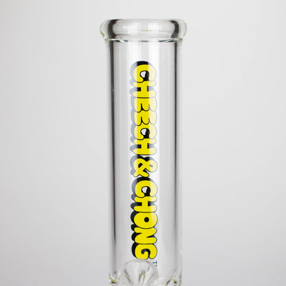 Cheech & Chong® Glass | 12" Tall Bloat On Canteen Base Water Pipe
