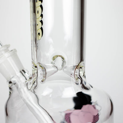 Cheech & Chong® Glass | 12" Tall Bloat On Canteen Base Water Pipe