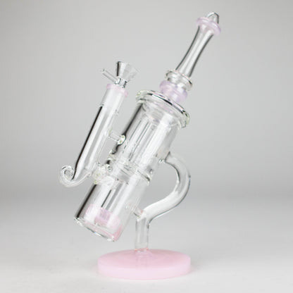 8.5" AlchemiQ Glass Bong
