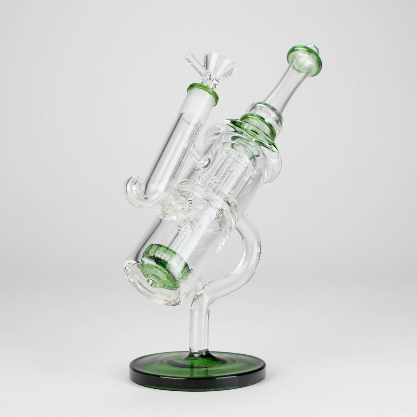 8.5" AlchemiQ Glass Bong