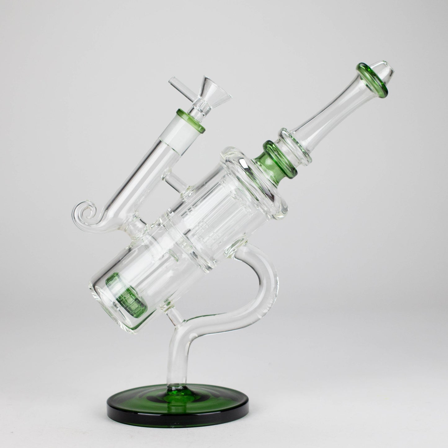 8.5" AlchemiQ Glass Bong