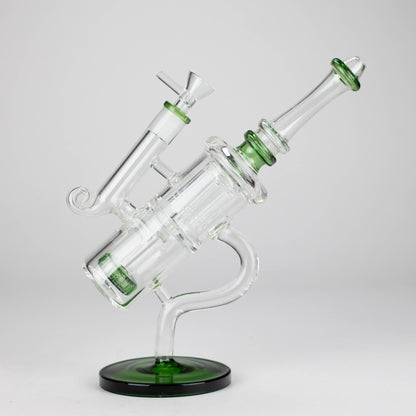 8.5" AlchemiQ Glass Bong