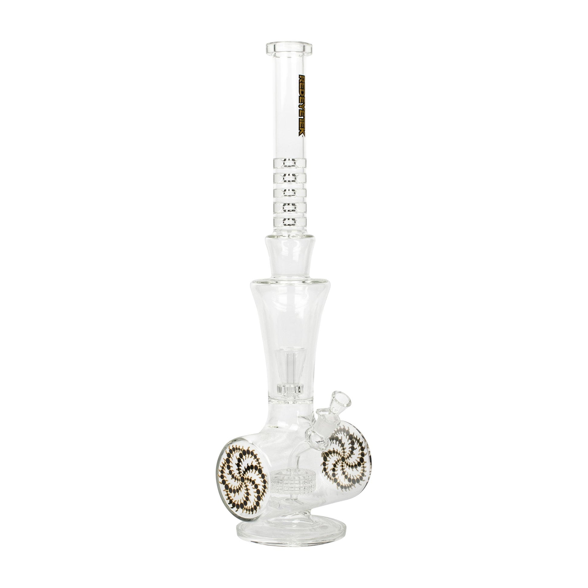 Red Eye Tek® | 30" Tall Zenith Tube W/Crop Circle Motif, Chandelier & Showerhead
