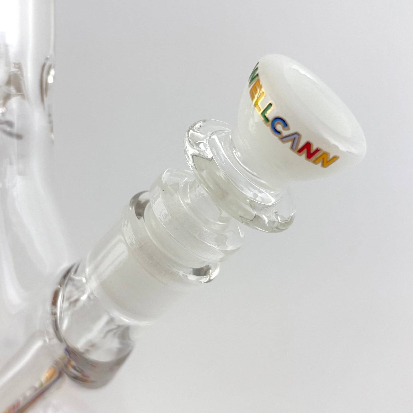 Wellcann | 17" Thickened Base Psychedelic Beaker Glass Bong
