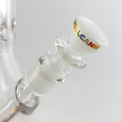 Wellcann | 17" Thickened Base Psychedelic Beaker Glass Bong