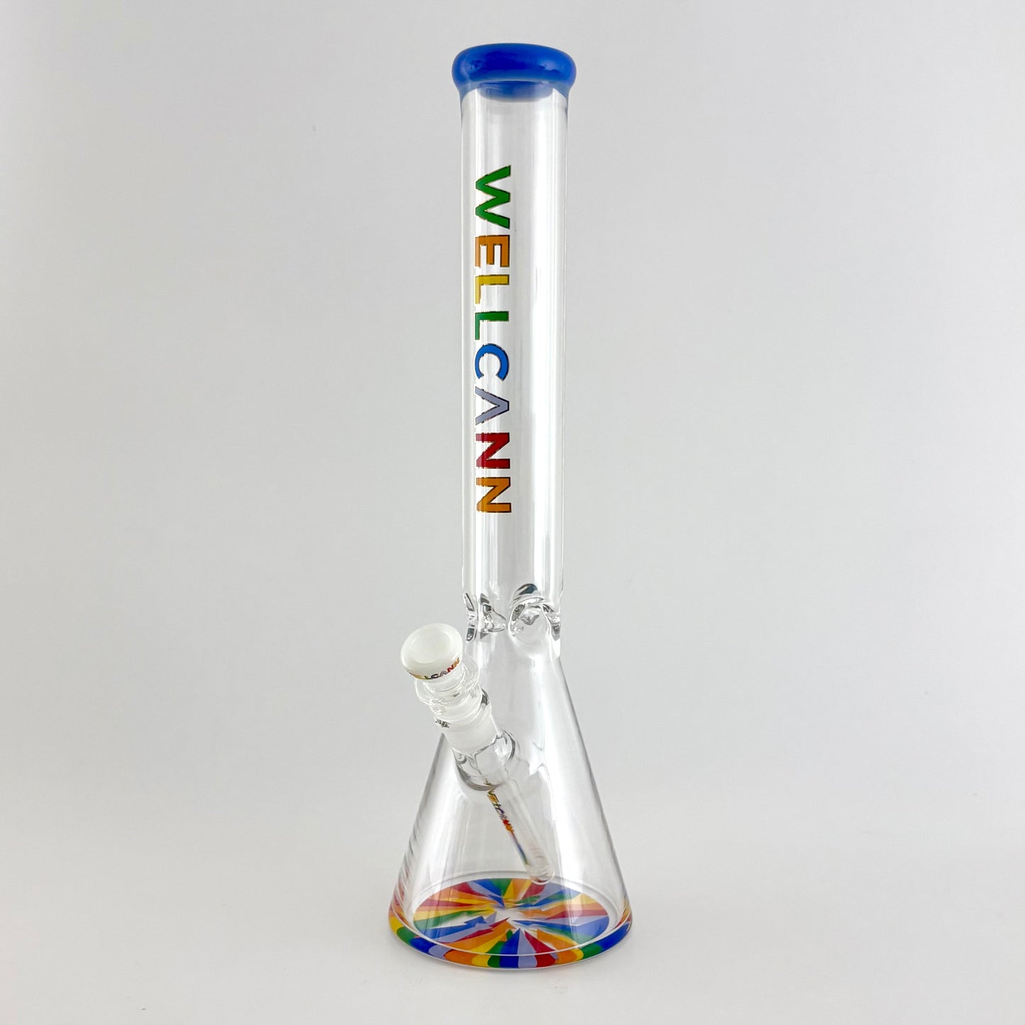 Wellcann | 17" Thickened Base Psychedelic Beaker Glass Bong
