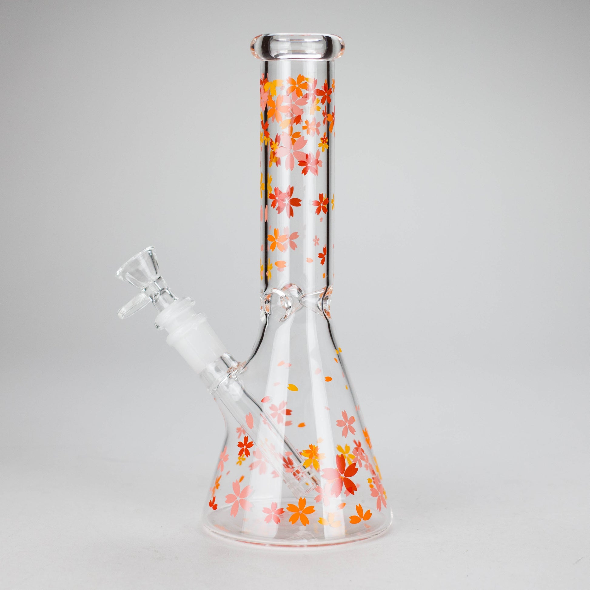 10" Comic Design Glass Beaker Bong – 14mm Bowl Joint
