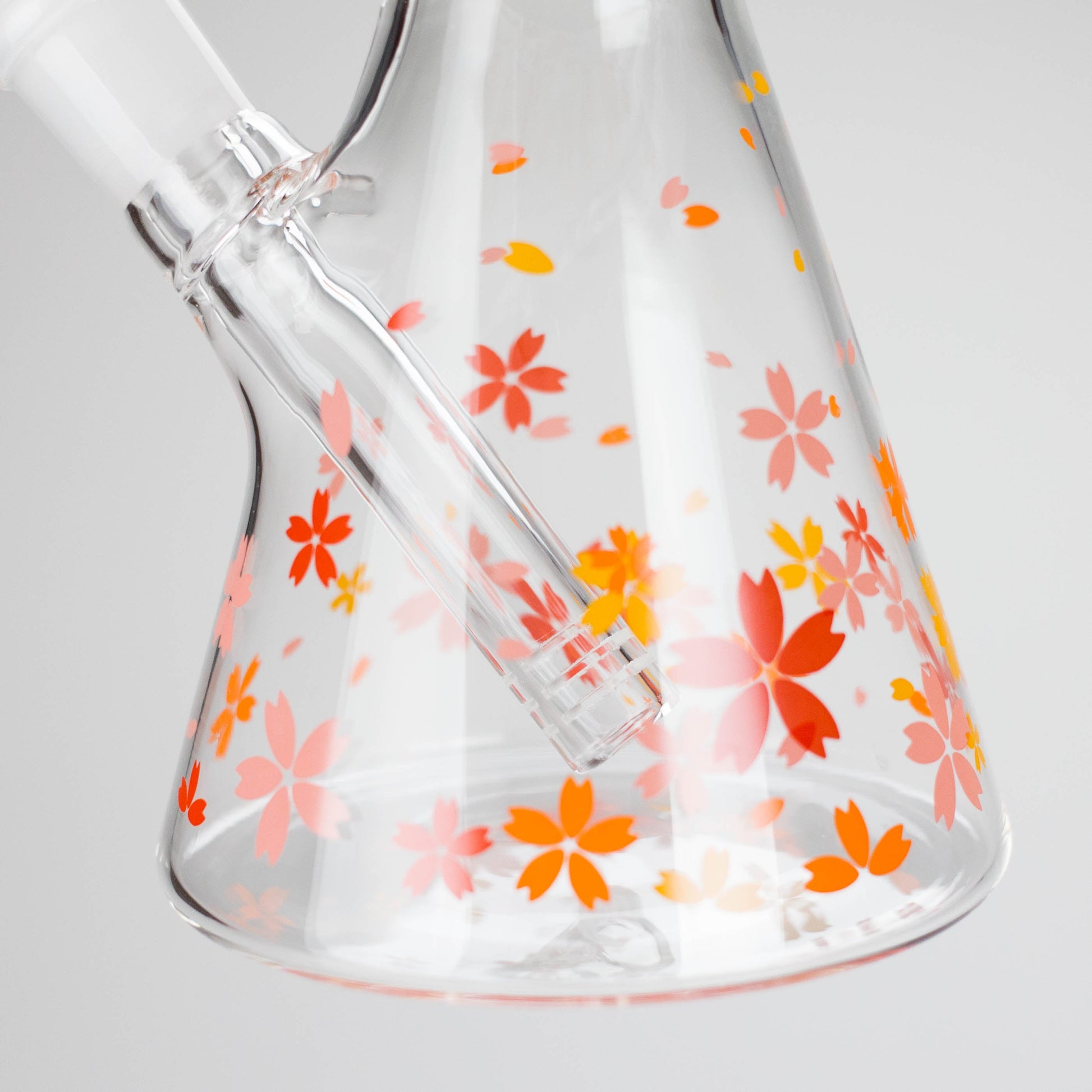 10" Comic Design Glass Beaker Bong – 14mm Bowl Joint