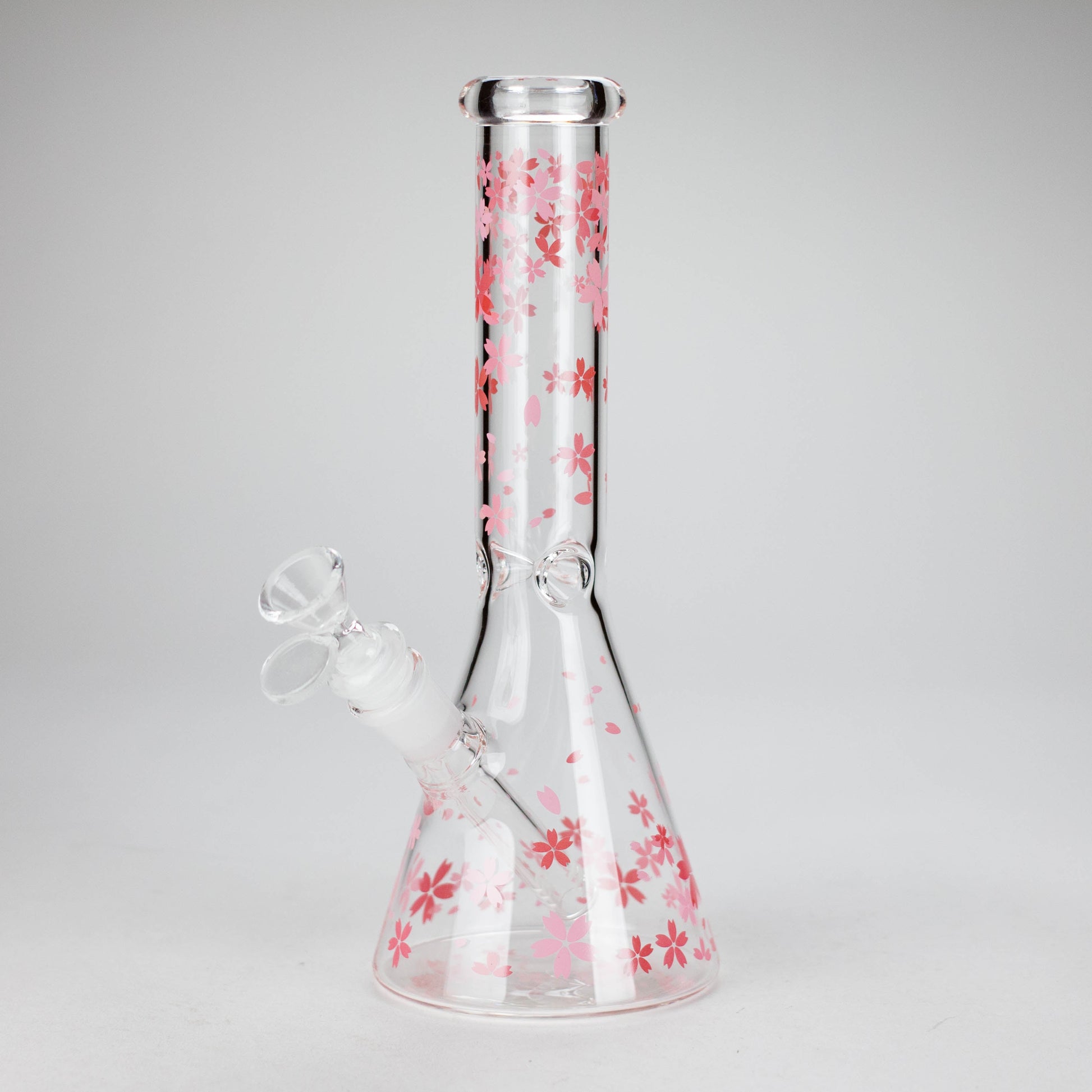 10" Comic Design Glass Beaker Bong – 14mm Bowl Joint