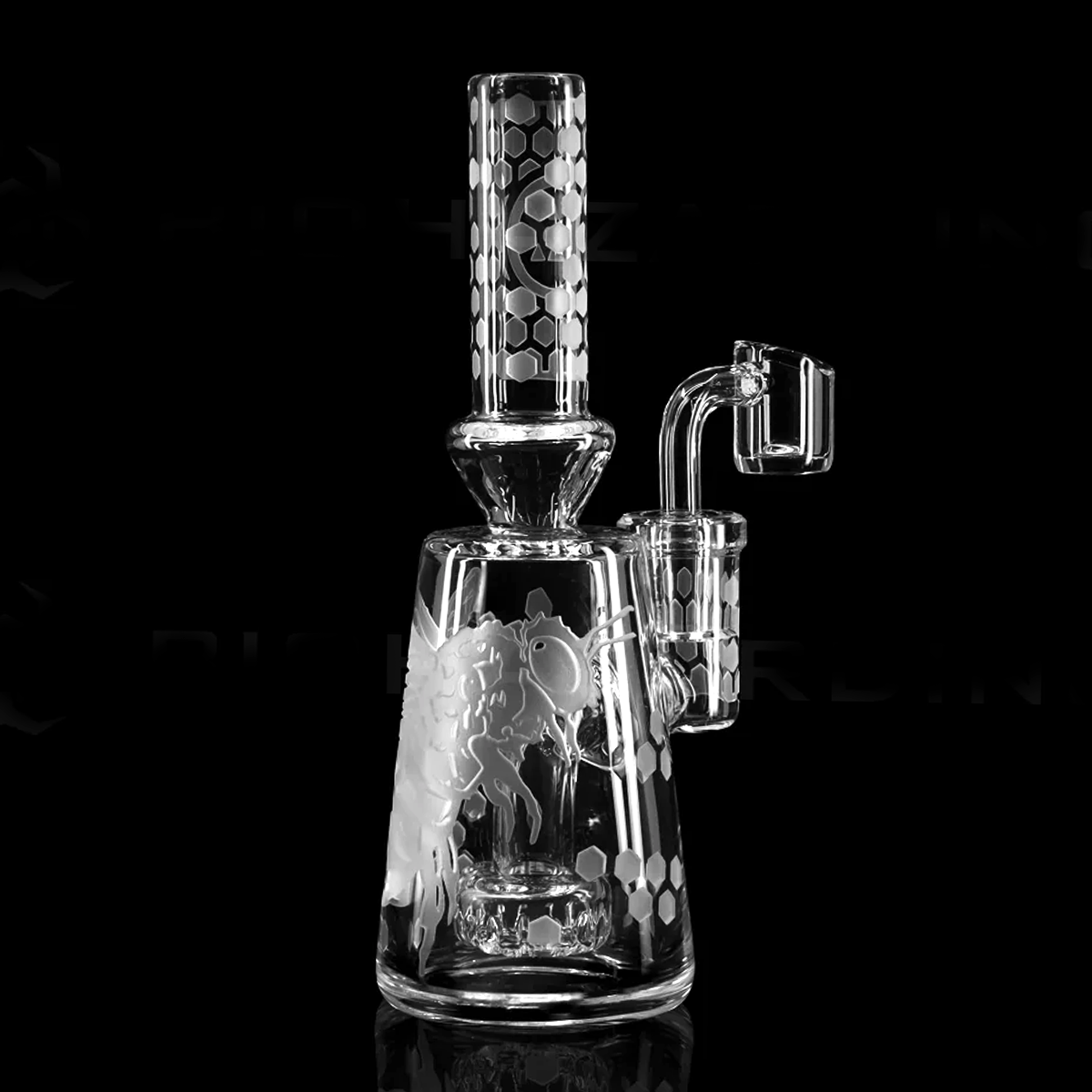 7" BEE HEX ETCHED CAPSULE RIG