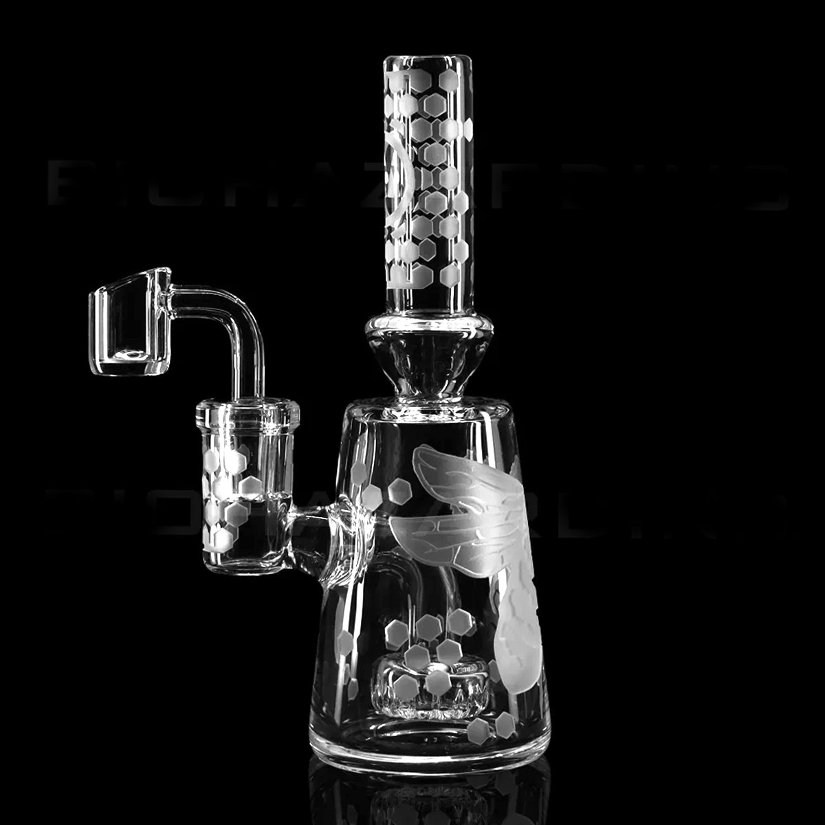 7" BEE HEX ETCHED CAPSULE RIG