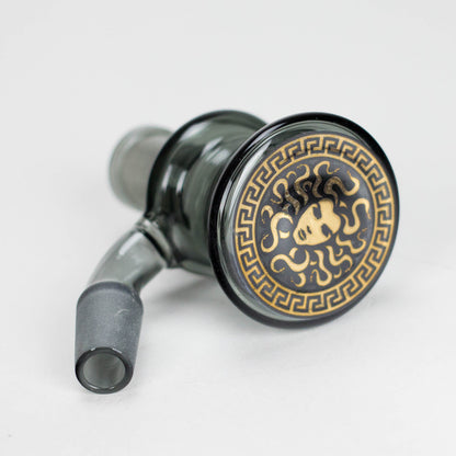 Medusa | 14mm Full Color Dry Ash Catcher – 45° Angle for Cleaner, Smoother Hits