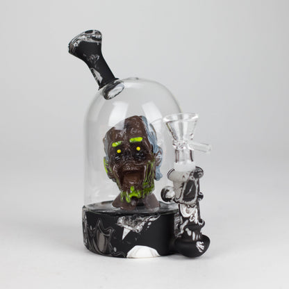 6" Waterwheel water pipe-Clown