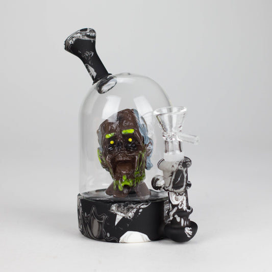 6" Waterwheel water pipe-Clown