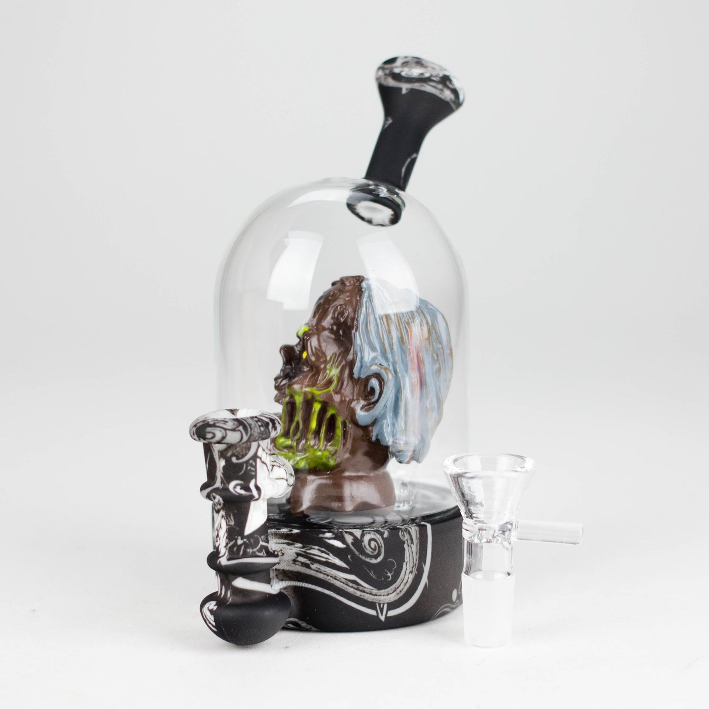 6" Waterwheel water pipe-Clown