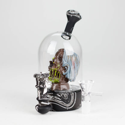 6" Waterwheel water pipe-Clown