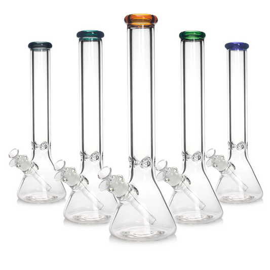 16" Beaker Bong with Bowl and Downstem