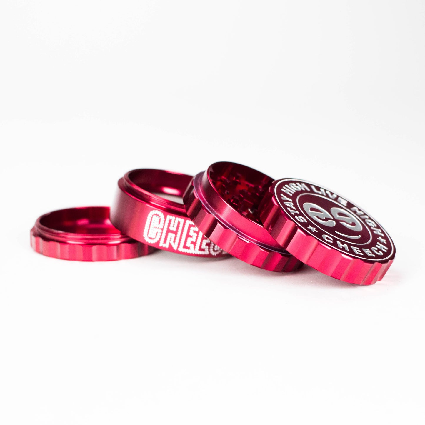 Cheech | 53mm 4-Piece Logo Grinder [GR-12]