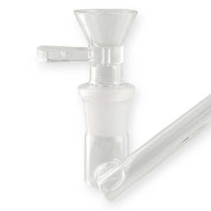 18mm Female to 18mm Female Glass Adapter (Extended Arm) - Hi Time