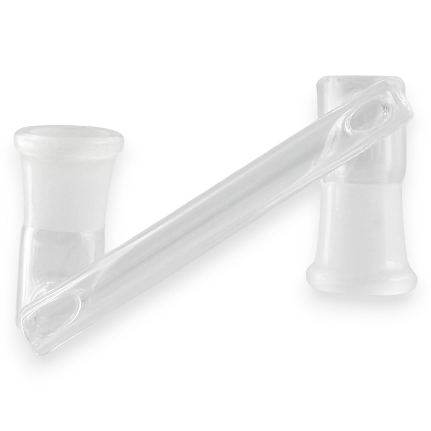 18mm Female to 18mm Female Glass Adapter (Extended Arm) - Hi Time