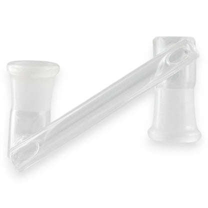 18mm Female to 18mm Female Glass Adapter (Extended Arm) - Hi Time
