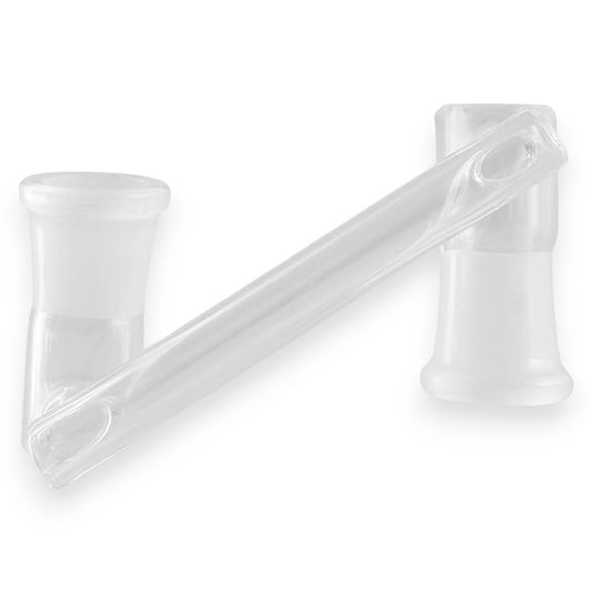 18mm Female to 18mm Female Glass Adapter (Extended Arm)