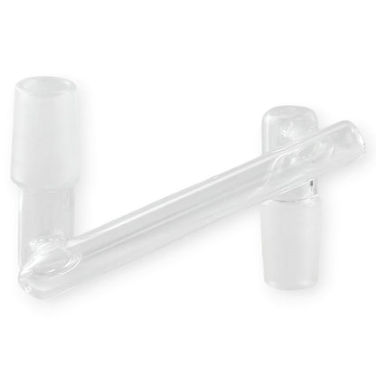 18mm Male to 18mm Male Glass Adapter (Extended Arm) - Hi Time