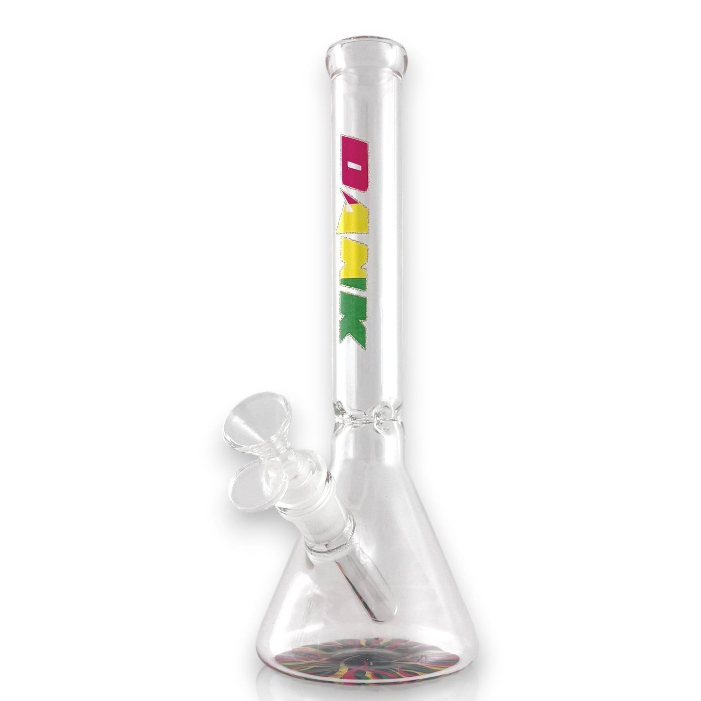 DANK | 10" 5mm Beaker Glass Bong - Hi Time