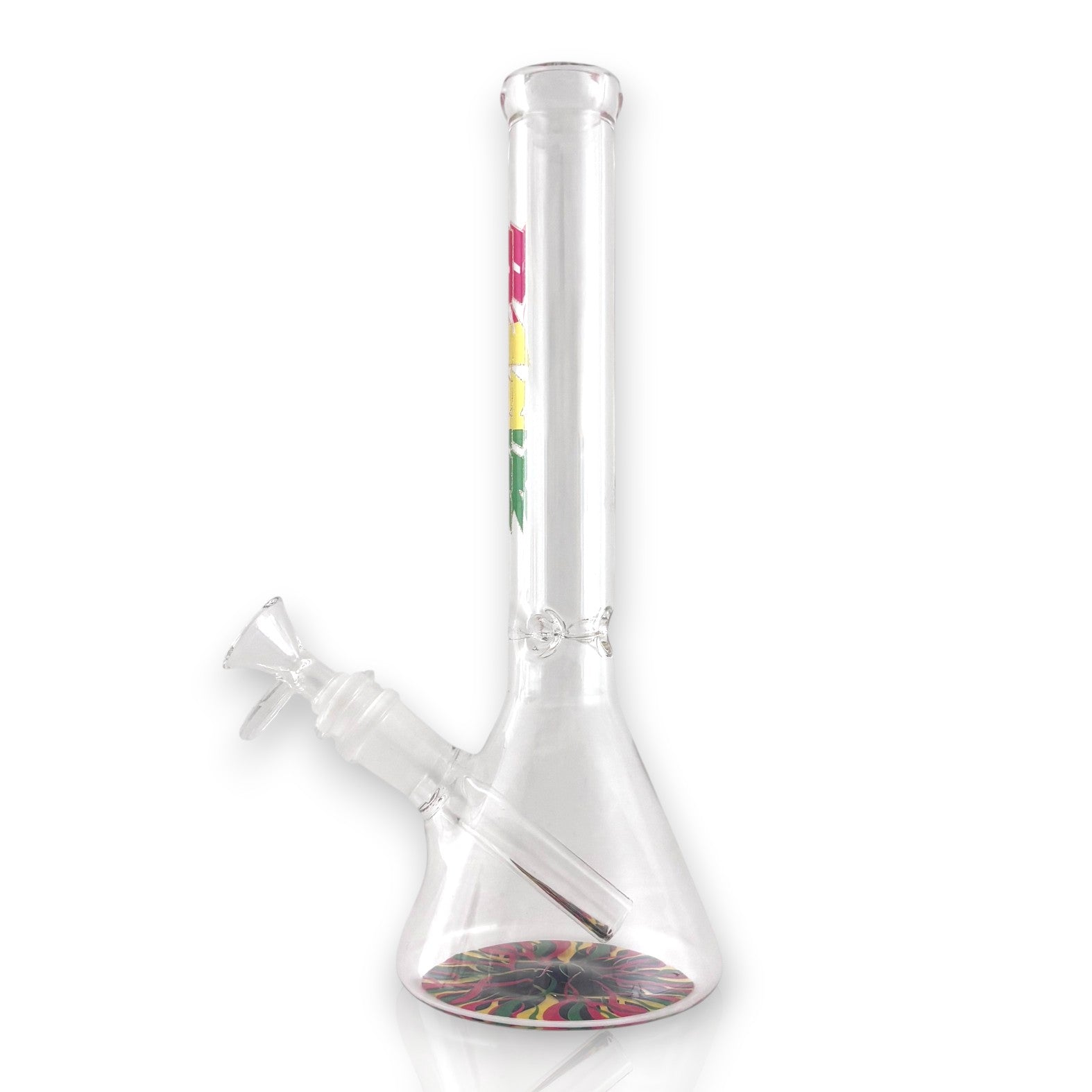 DANK | 10" 5mm Beaker Glass Bong - Hi Time