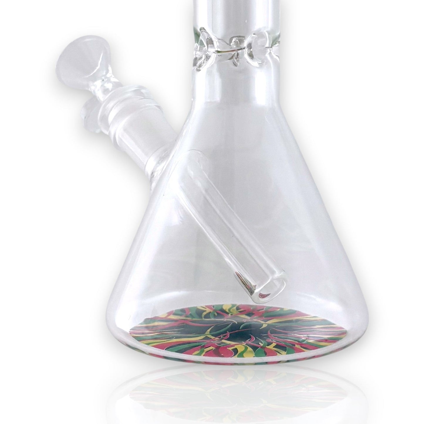DANK | 10" 5mm Beaker Glass Bong - Hi Time