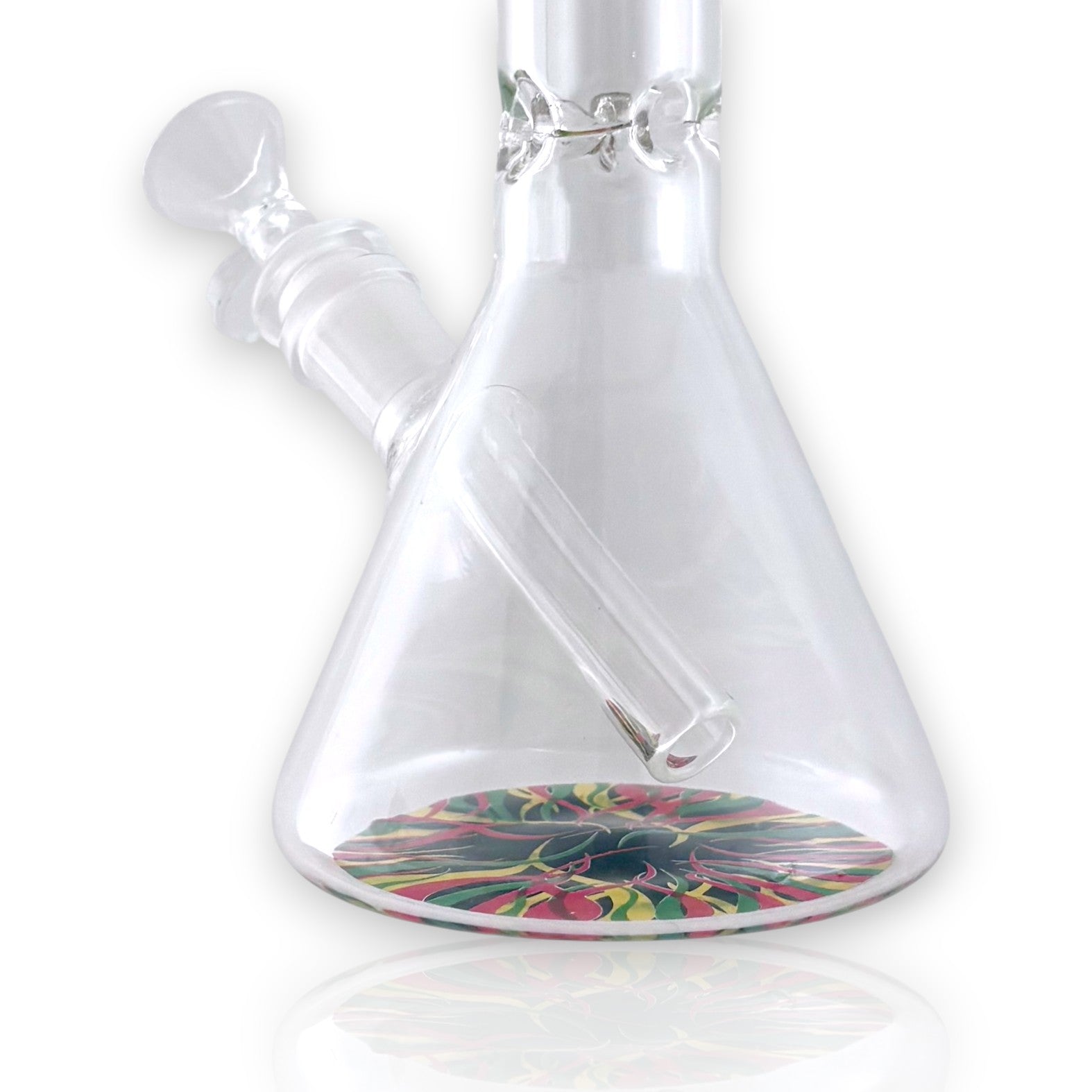 DANK | 10" 5mm Beaker Glass Bong - Hi Time