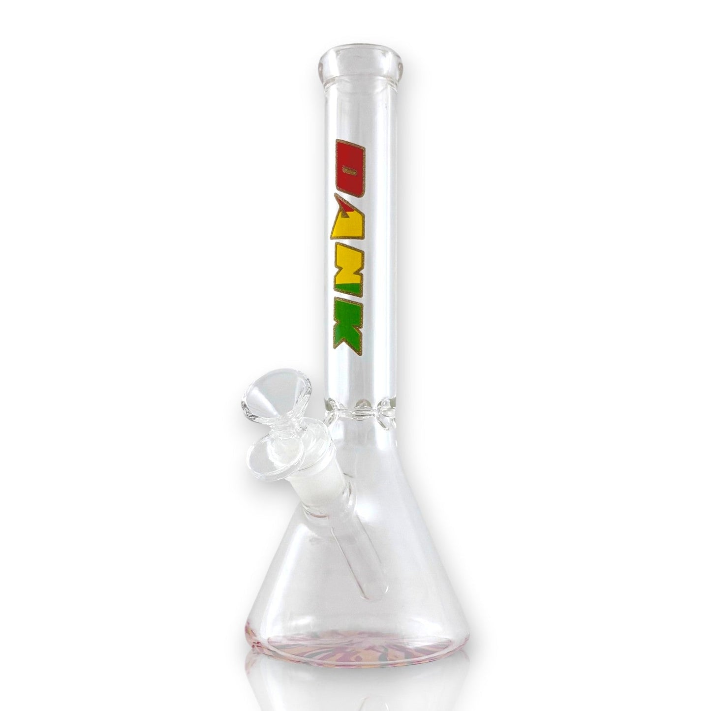 DANK | 10" 5mm Beaker Glass Bong - Hi Time
