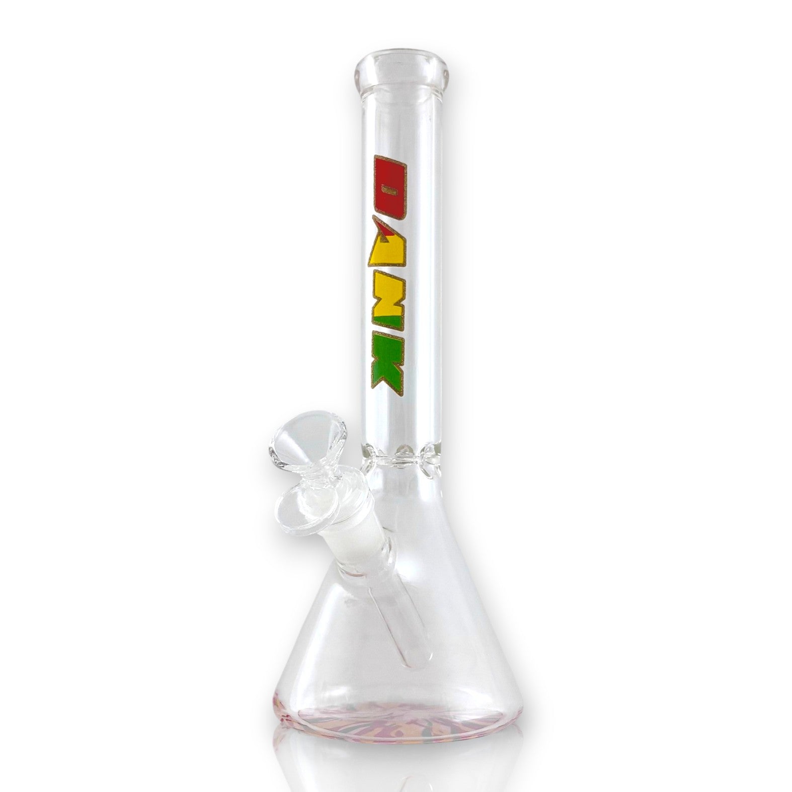 DANK | 10" 5mm Beaker Glass Bong - Hi Time
