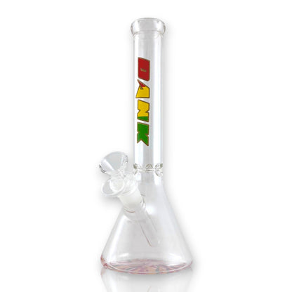 DANK | 10" 5mm Beaker Glass Bong - Hi Time